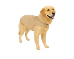 Hondenjas – Flamingo Bonnie – honden jas – hondenjasjes winter – hondenjas waterdicht – 55 cm – A:55cm B:40-48cm C:68-74cm – beige