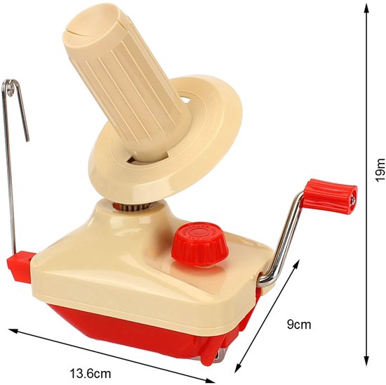 Wolwinder | Garen Yarn Winder - wool winder - met tafelklem - wolopwinder - thread winder - wolmolen