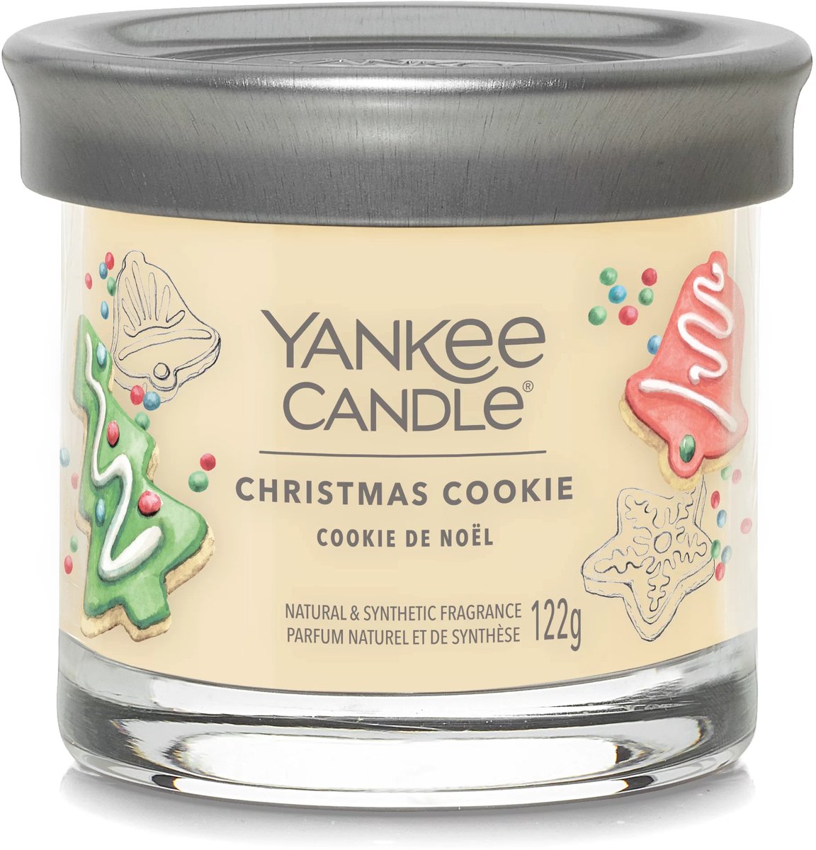 Yankee Candle Christmas Cookie - Signature Small Tumbler Geel