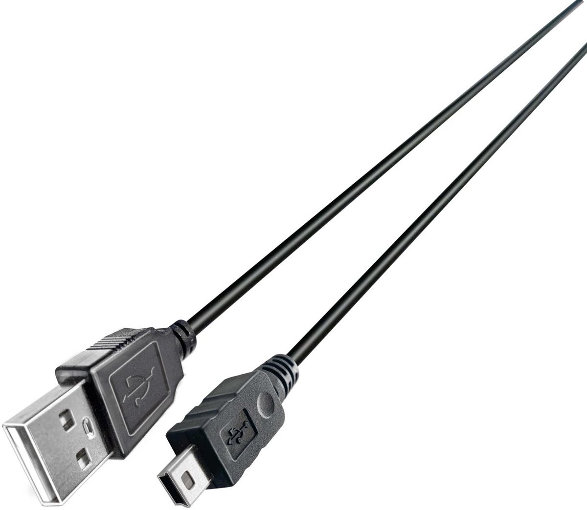 Grundig Kabel Usb-a-usb Mini-b 2.0 1m Usb-aansluiting 1 Meter Lengte - Pvc