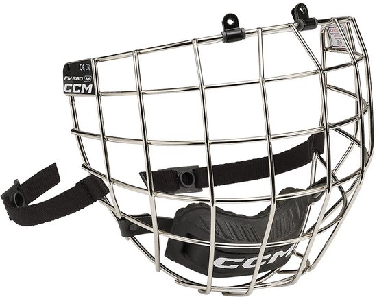 Casque de hockey sur glace Senior CCM FM580 Cage Argent M