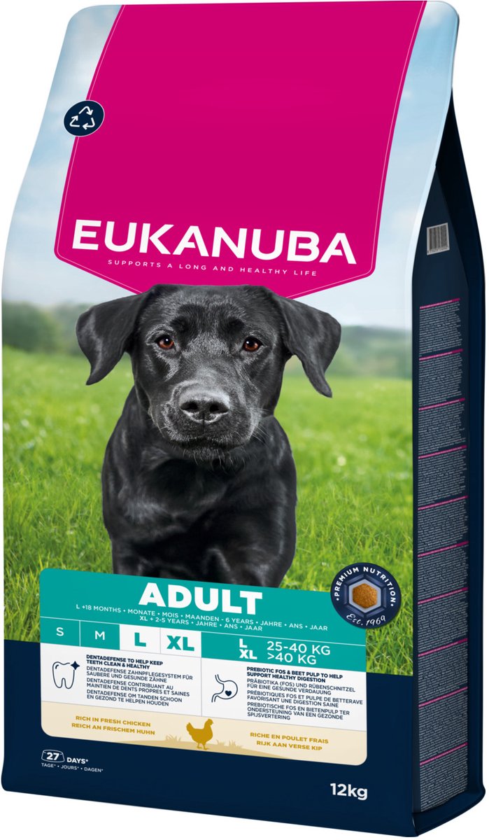 Eukanuba Life Care Dog Adult Large Hondenvoer Chicken 12 kg