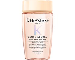 Kérastase Gloss Absolu Bain Hydra-Glaze - Anti-frizz shampoo met glanseffect - Voor lang, pluizig haar - 80ml
