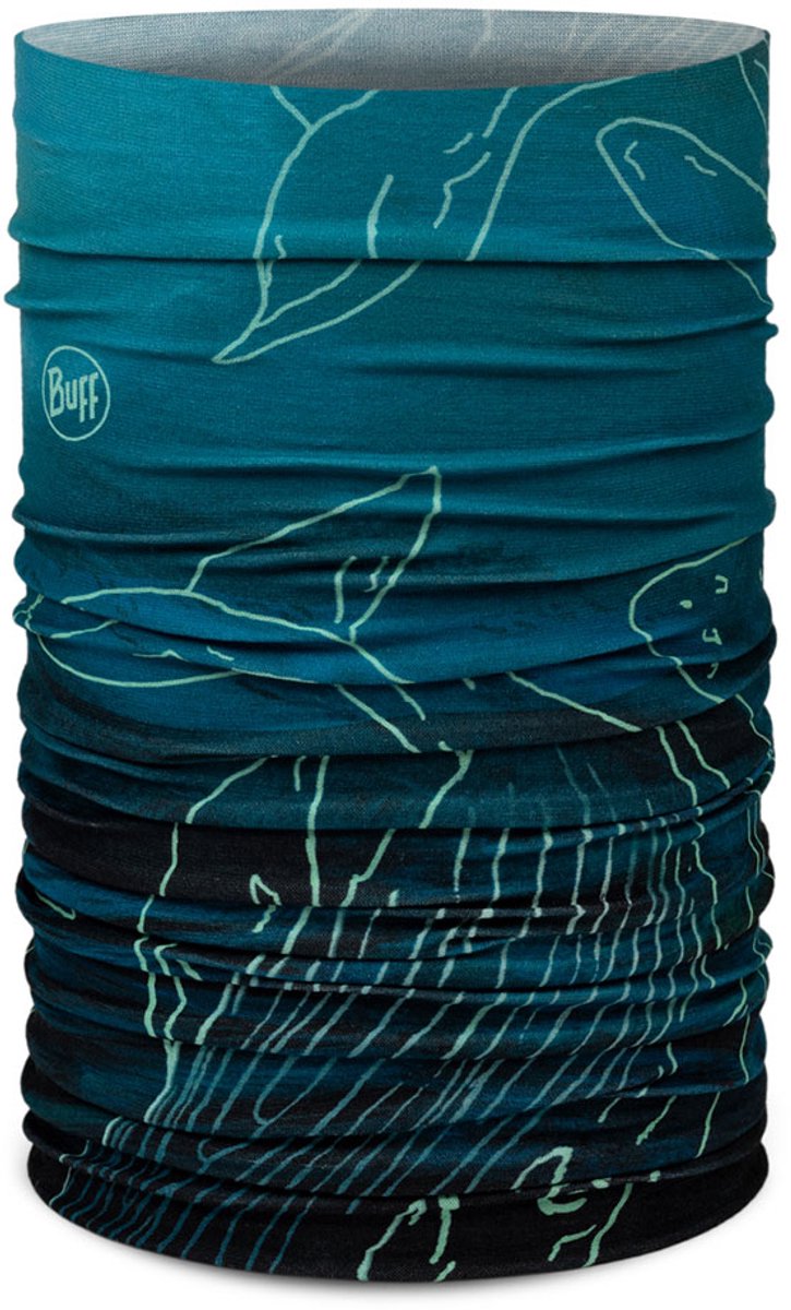 Buff ® Original Ecostretch Nekwarmer Blauw Man,Vrouw