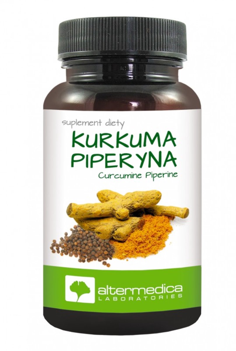 Kurkuma Piperine - Capsules, 60 stuks - Turmeric - Gemaakt in de EU - Spijsvertering