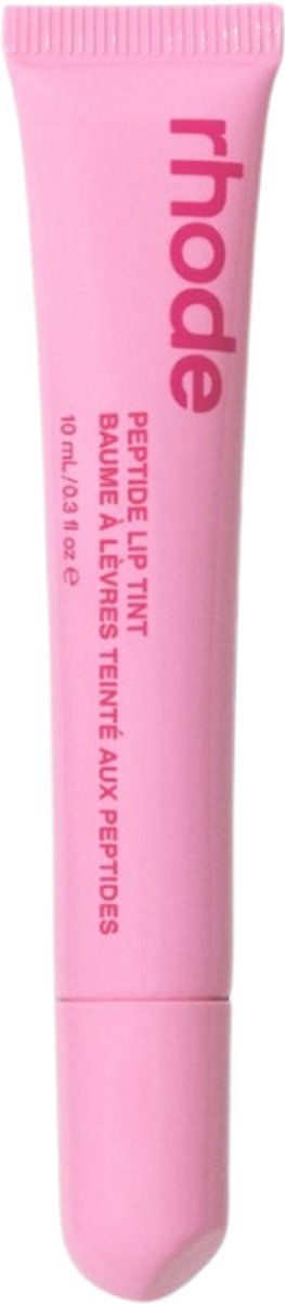 Rhode Skin Peptide Lip Tint - The Tinted Lip Layer - shimmery sheer pink - jelly bean