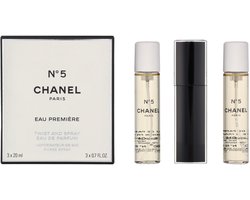 Chanel No. 5 Eau Premiere for Women Geschenkset - Eau de Parfum + 2x Eau de Parfum Refill