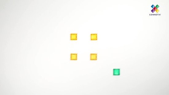 CONNETIX - Magnetisch Tegels - Bright Portaalpakket - 48 stuks - Magnetisch Speelgoed