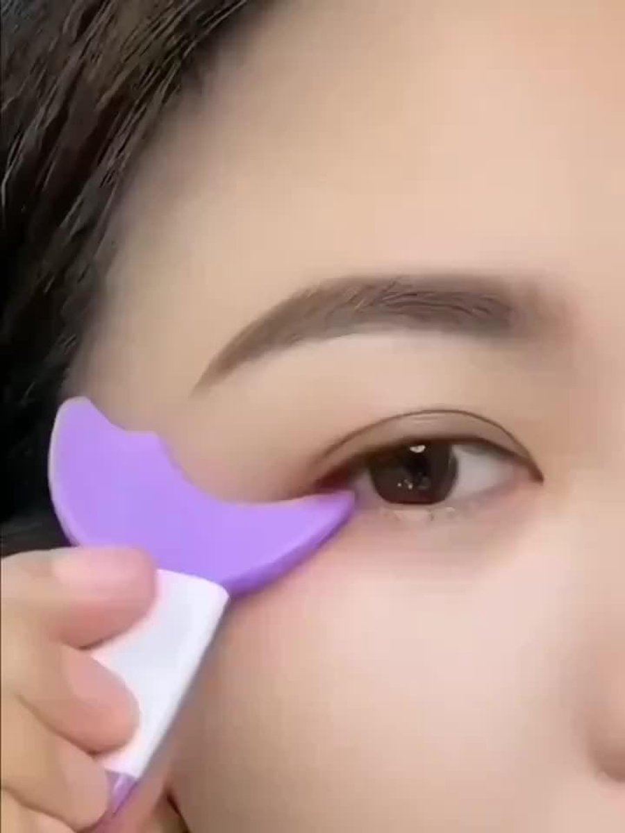 Paint Eyeline Wimper Assistant - Volgende maand Tandblok Multifunctional - Beginner Eye Make-up Sleeping Silk - Paint Eyeshadow Beauty Tool-3 verpakkingen