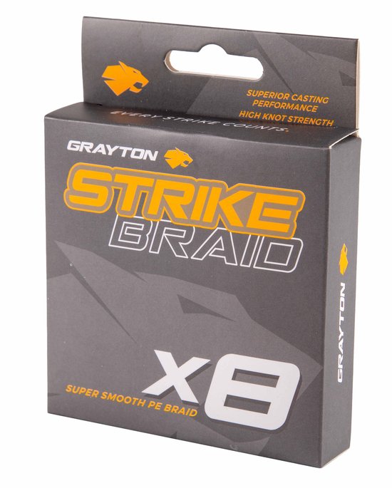 Grayton Strike Braid Gevlochten Lijn 0.10mm/3.4kg (150m) - Gevlochten lijn van Merkloos — afbeelding 2