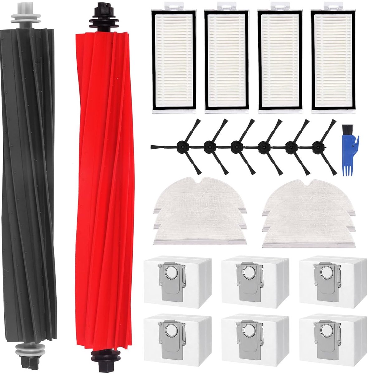 Image of Accessoireset voor stofzuiger - veelzijdig en praktisch - set van 5