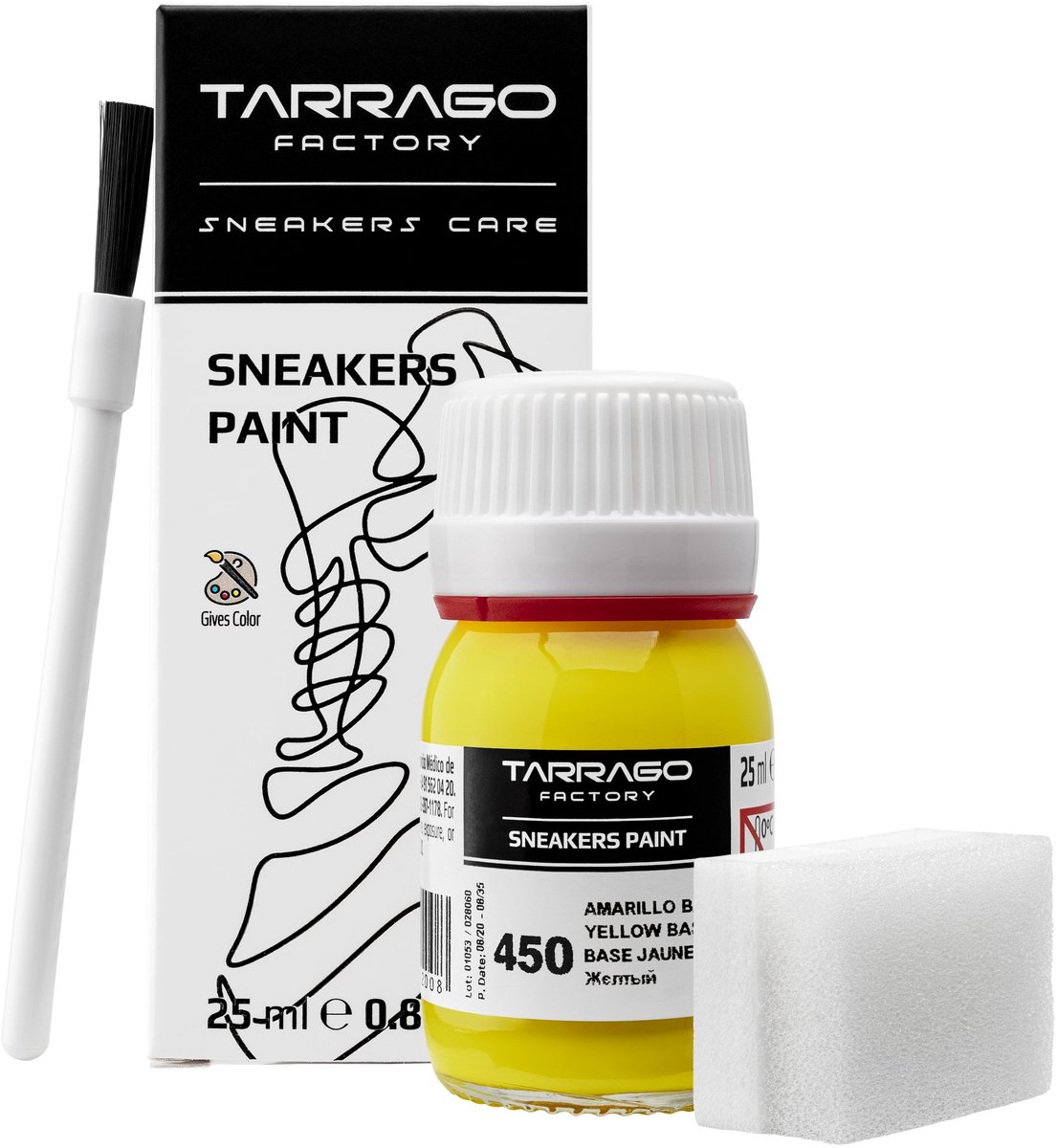 Tarrago Sneakers Paint 25ml - 450 Yellow Base
