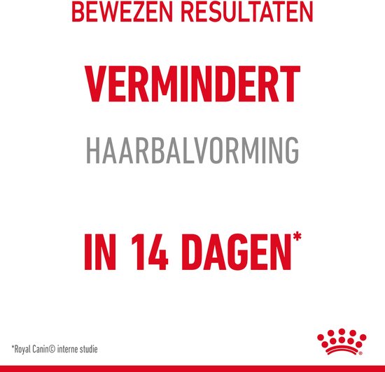 Bewesen resultaten: vermindert haarbalvorming in 14 dagen.