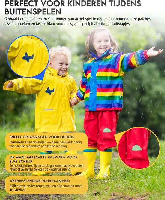 Zelfklevende Nylon Reparatiepatch Set - Waterdicht en Duurzaam voor Jassen, Tenten en Rugzakken - 8 Kleuren - Handige Toepassing zonder Strijkijzer — afbeelding 3