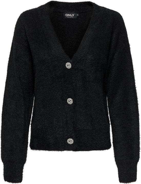 ONLY ONLELLA PIUMO LS CARDIGAN KNT NCA Dames Vest - Maat L