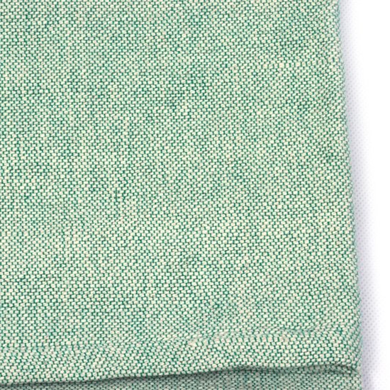 Samarali Yoga Deken Chambray Groen- 100% Biologisch katoen - 200x150 cm - Handgemaakte meditatiedeken - Comfort en veelzijdigheid van Merkloos — afbeelding 4