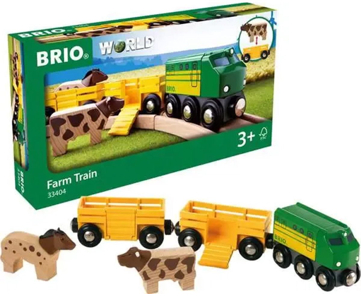 BRIO Trein met boerderijdieren - 33404 — afbeelding 11