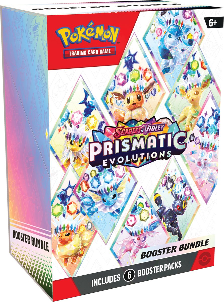 Pokémon TCG Scarlet & Violet Prismatic Evolution Booster Bundle