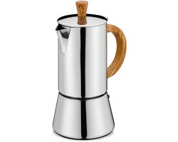 Cilio Figaro - Percolator / Espressomaker - 4-kops - Roestvrij staal - Kunststof
