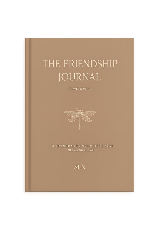 The Friendship Journal By Sen– Reisdagboek / Travel Journal / Notebook | Vriendschapsboek voor Backpackers & Reizigers