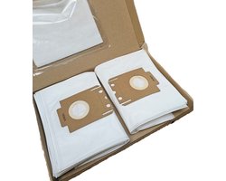 Wakiki - Stofzuigerzakken - S-Bag Type - Geschikt voor Philips, Electrolux, AEG - 20 Stuks