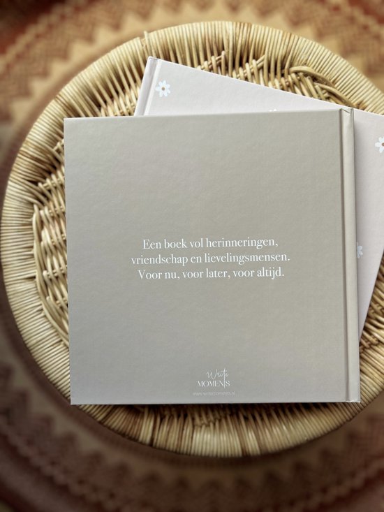 Writemoments - Mijn lievelingsmensen - vriendenboek voor volwassenen