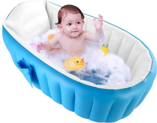Yaqubi - baby badje - baby badje opblaasbaar - baby badje opvouwbaar - kinderbadje opblaasbaar - zitbad