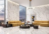 Ibiza Gold Gepolijst Glans Marmerlook 60x120 Wand en Vloer Tegels Prijs ,per m2