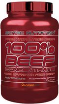 Scitec Nutition - 100% Beef Concentrate - 100% of protein from beef - 1000 g - Poeder - Raspberry Cream