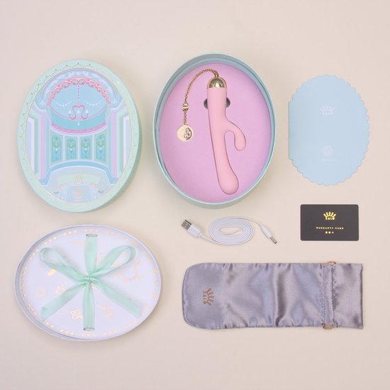 Vibromasseur Rabbit Zalo Ichigo - rose