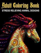 Adult Coloring Book Stress Relieving Animal Designs