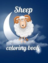 Sheep coloring book