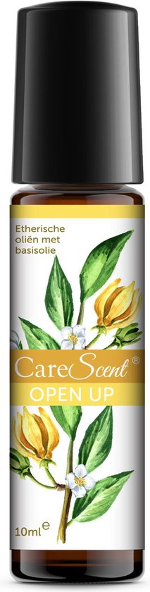 CareScent Etherische Olie Roller - Embrace | Aromatherapie Roll On | Essentiële Olie Met Basisolie | Jasmijn / Ylang ylang / Patchouli | Geschikt voor de Huid - 10 ml