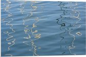 Forex - Helderblauw Water - 90x60cm Foto op Forex