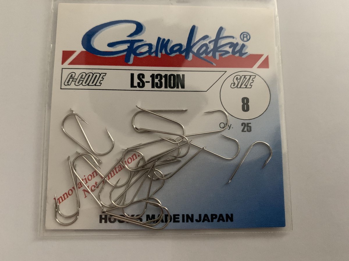 Gamakatsu Booklet Bream 1310N - 10 Ami Prelegati Da 45 Cm Per Orata