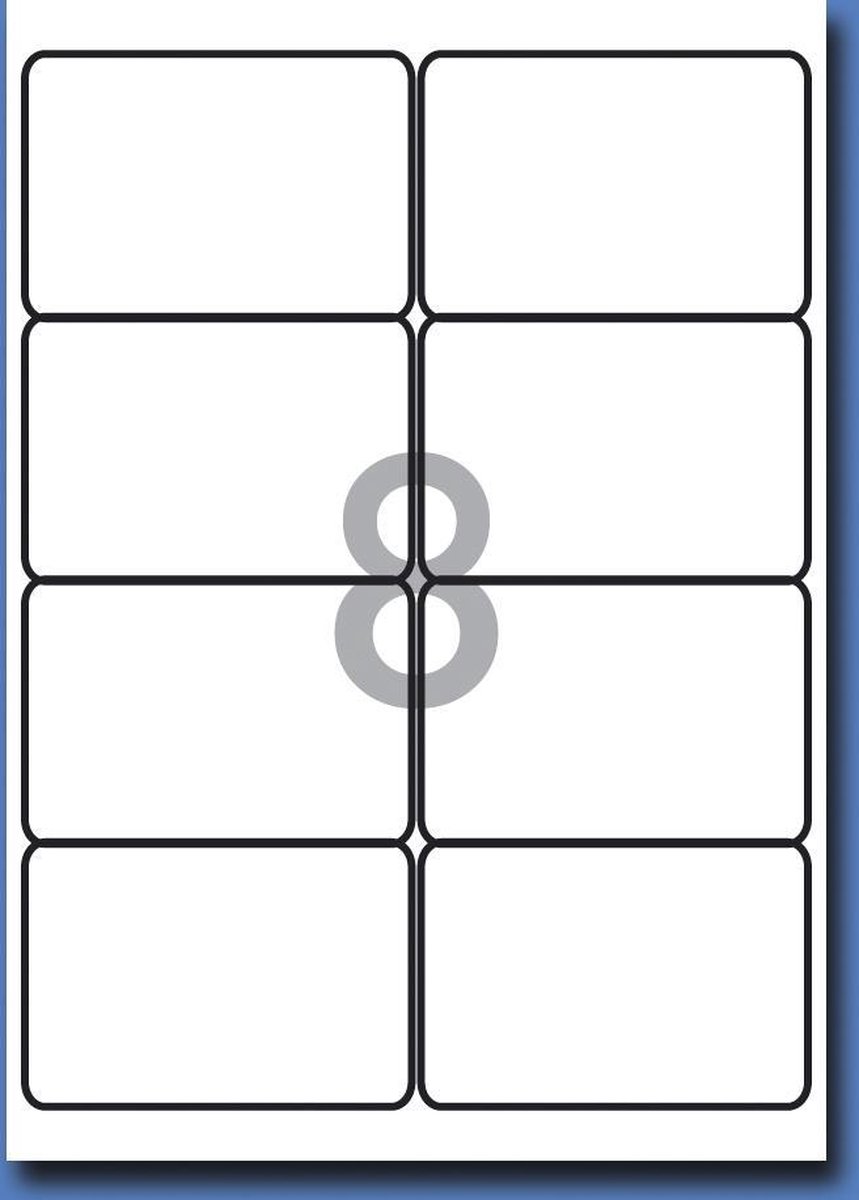 Decadry Etiketten / Labels 99 x 67.7 mm - 100 vel