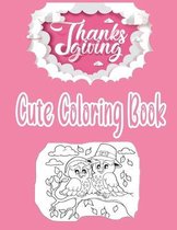 Cute Thanksgiving Coloring Book