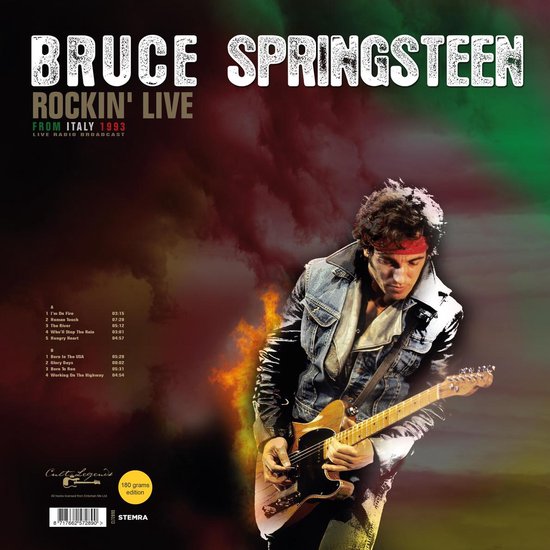 Best of Rockin' Live from Italy 1983 Live Radio Broadcast (LP) - Bruce Springsteen