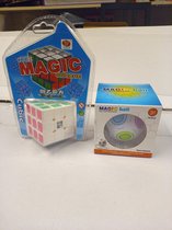 set van 2 : 1 maal puzzel ball plus 1 maal  Puzzelkubus 3x3