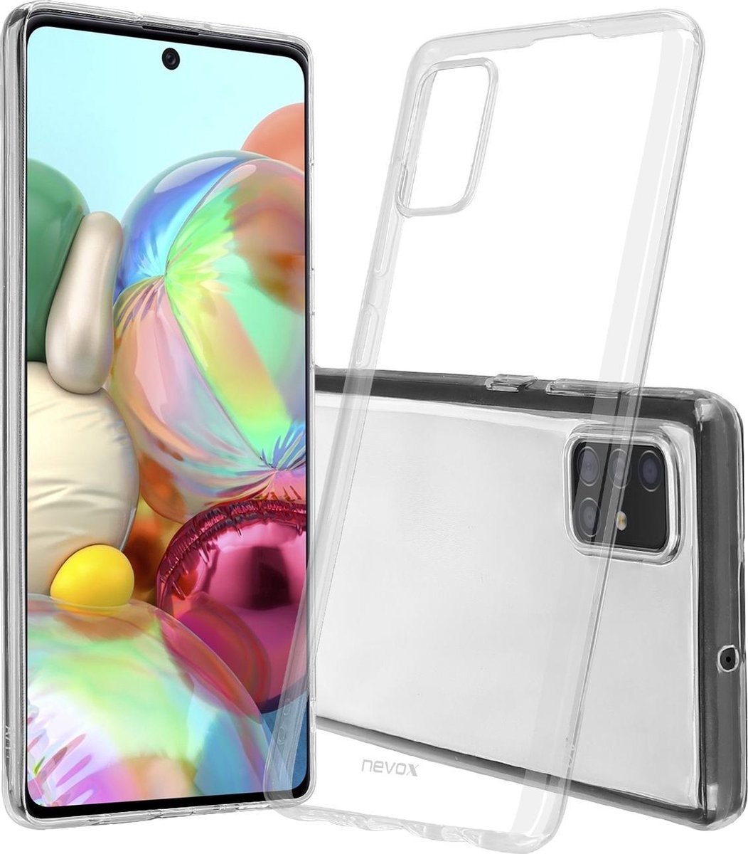 nevox StyleShell Flex mobiele telefoon behuizingen 16,5 cm (6.5") Hoes Transparant