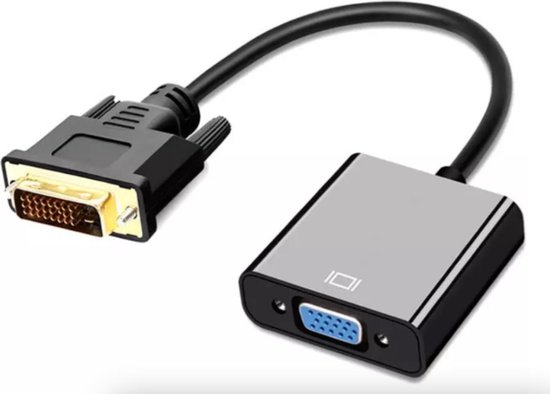 DVI-D dual Link naar VGA adapter - HD kwaliteit