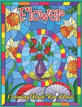 Flower Coloring Book for Adult