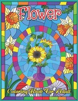 Flower Coloring Book for Adult