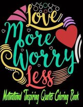 Motivational Inspiring Quotes Coloring Book