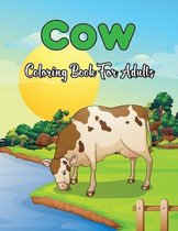 Cow Coloring Book For Adults