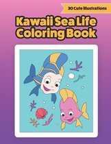 Kawaii Sea Life Coloring Book