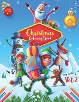 Christmas Coloring Book Vol 2: For Kids