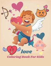 love Coloring Book For Kids