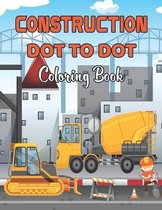 Construction Dot To Dot Coloring Book
