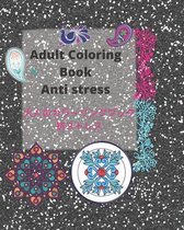 Adult coloring book Anti stress - 大人のカラーリングブック 抗ストレス